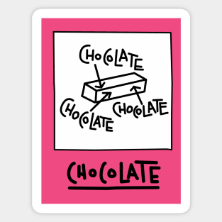 Chocolate Explained Sticker